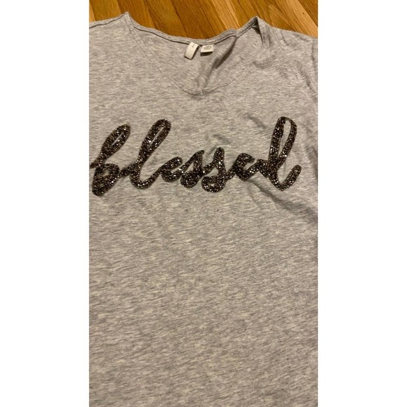 Est 1946 "Blessed" Long Sleeve Shirt Medium - Picture 2 of 7